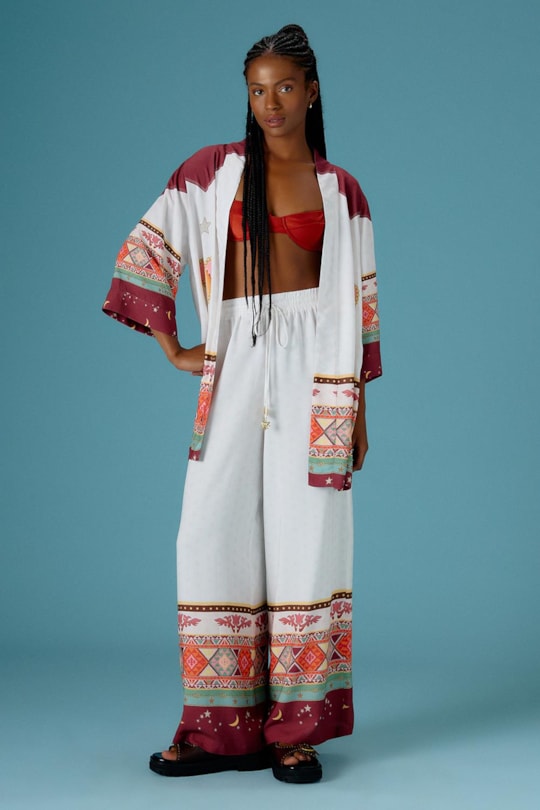 Imagem do produto Blusa Kimono Jade Localizado Travessia