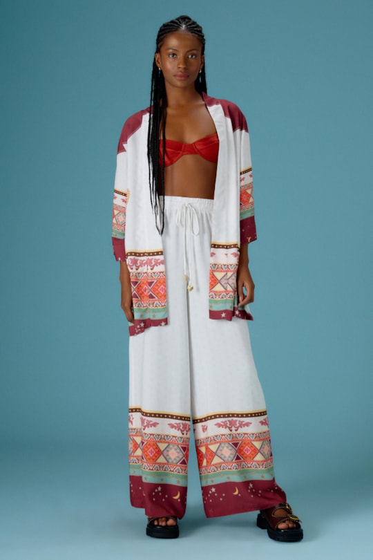 Imagem do produto Blusa Kimono Jade Localizado Travessia