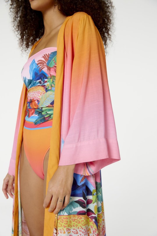 Imagem do produto Blusa Kimono Longo Dream Selvagem