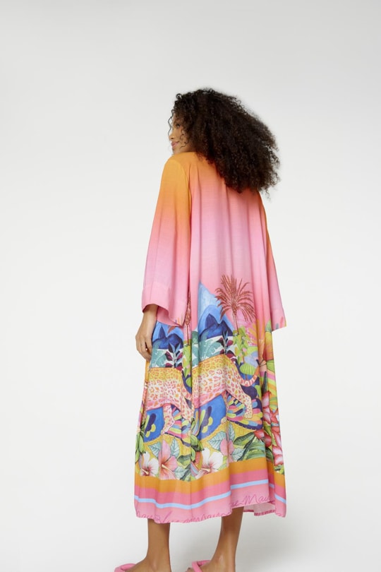 Imagem do produto Blusa Kimono Longo Dream Selvagem