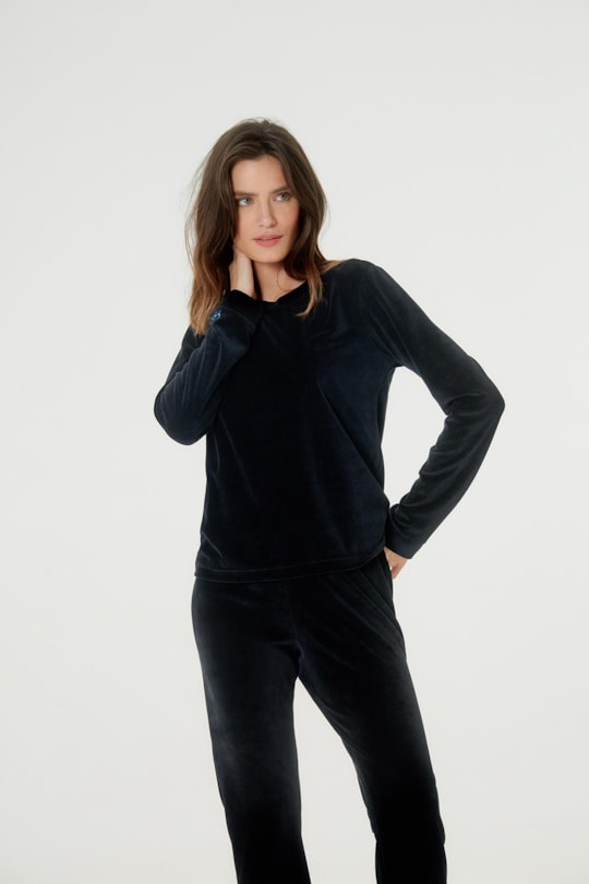 Imagem do produto Blusa Manga Longa Plush Liso