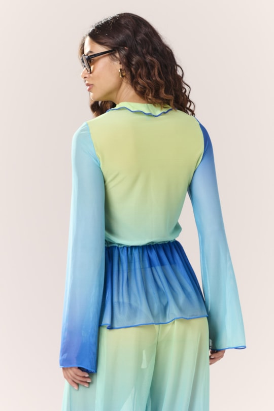 Imagem do produto Blusa Saida Tule Degrade