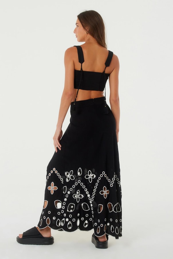 Blusa Top Alca Regulavel Liso