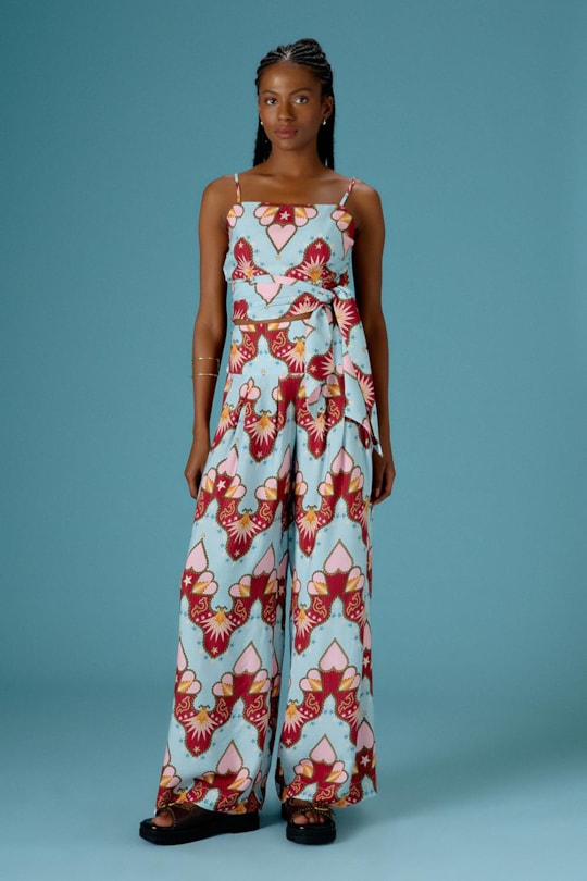 Imagem do produto Blusa Top Amarracao Lateral Country