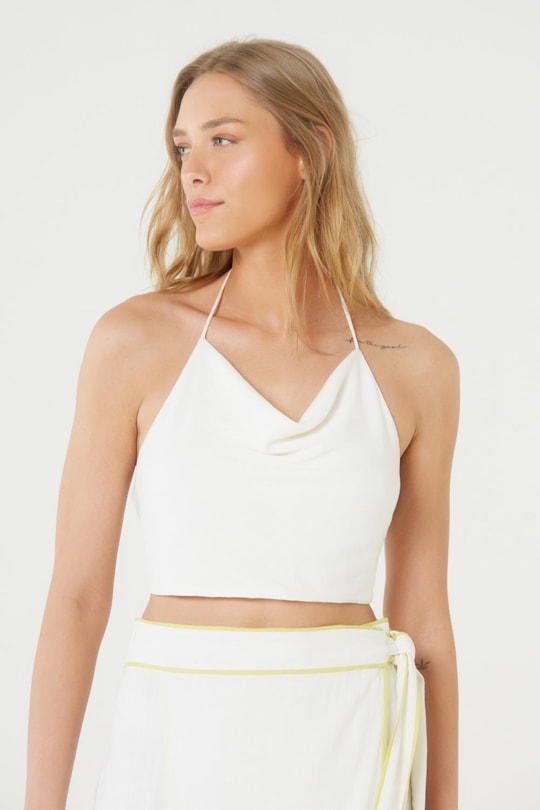 Imagem do produto Blusa Top Ayla Decote Costas Color