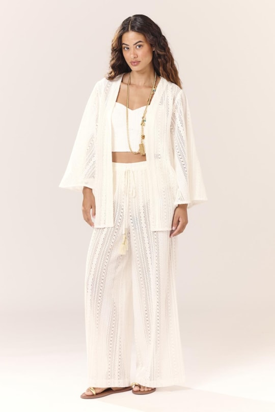 Imagem do produto Blusa Top Crochet Gal Liso