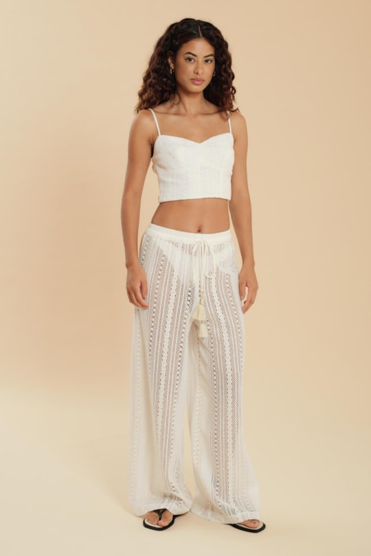 Imagem do produto Blusa Top Crochet Gal Liso