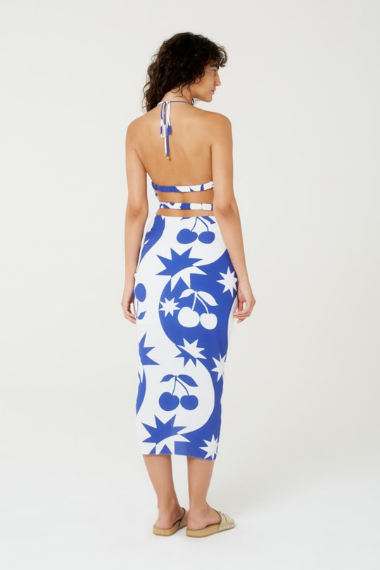 Imagem do produto Blusa Top Cropped Degage Cerise