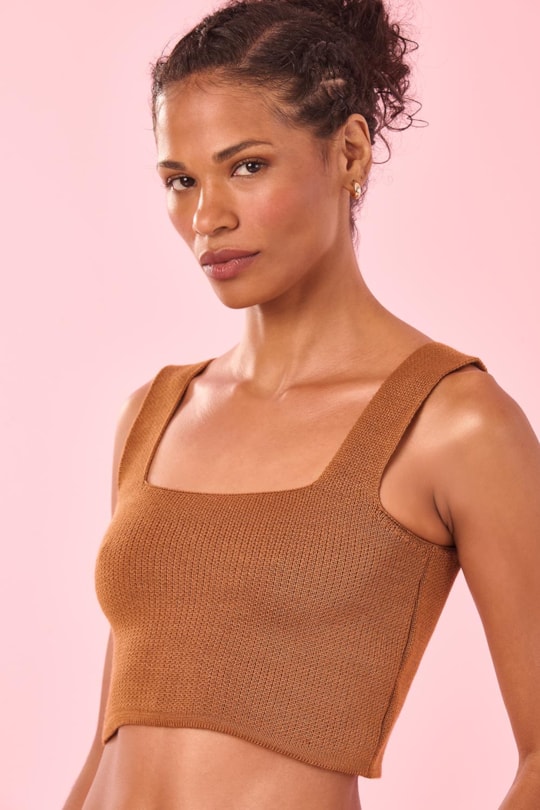 Imagem do produto Blusa Top Faixa Tricot