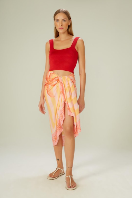 Imagem do produto Blusa Top Faixa Tricot