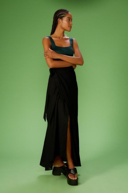 Imagem do produto Blusa Top Faixa Tricot