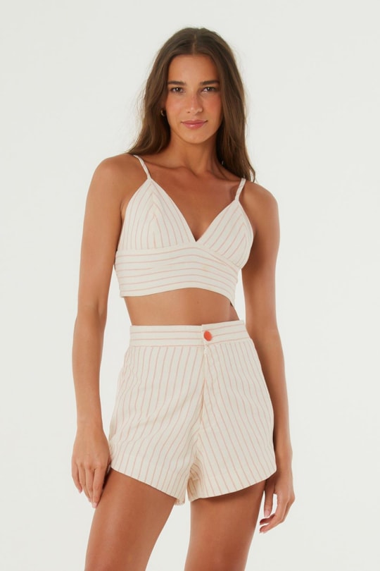 Blusa Top Jade Listras