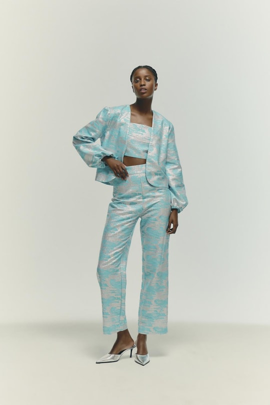 Imagem do produto Blusa Top Renata Jacquard Americano