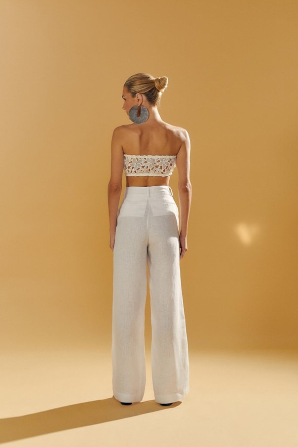 Blusa Top Serena Guipure