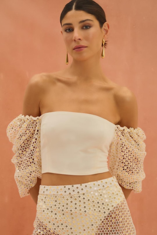 Imagem do produto Blusa Top Tela Lavinia