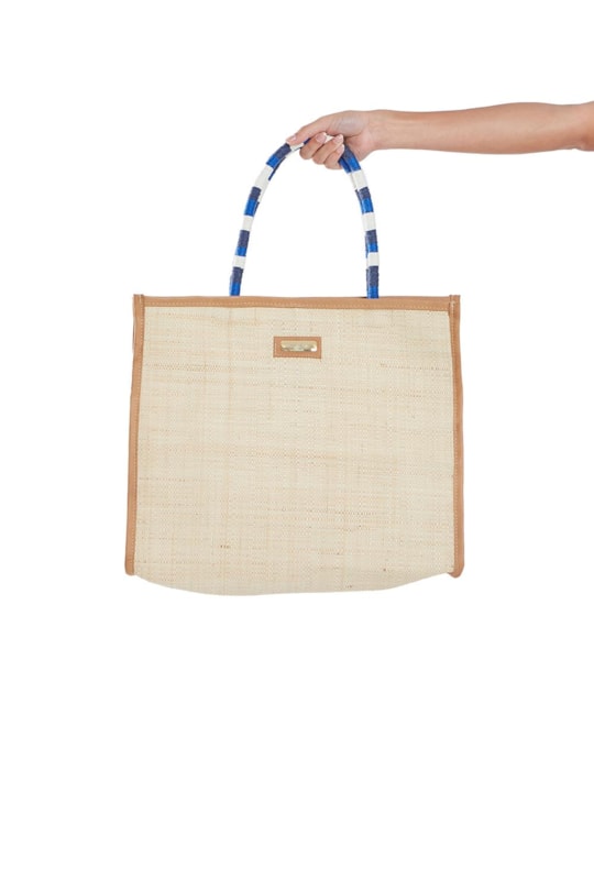 Imagem do produto Bolsa Palha Alca Colorida