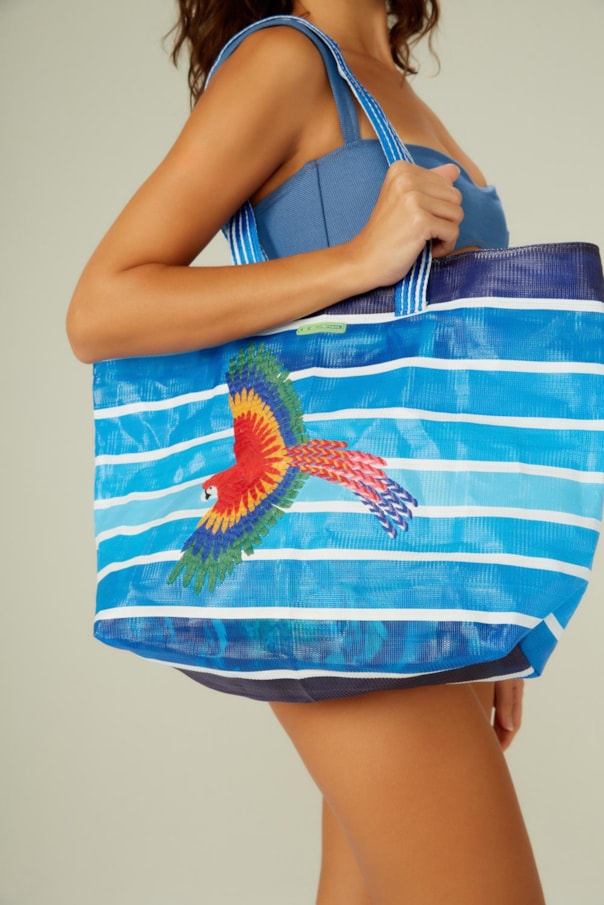 Bolsa Tote Nylon Arara