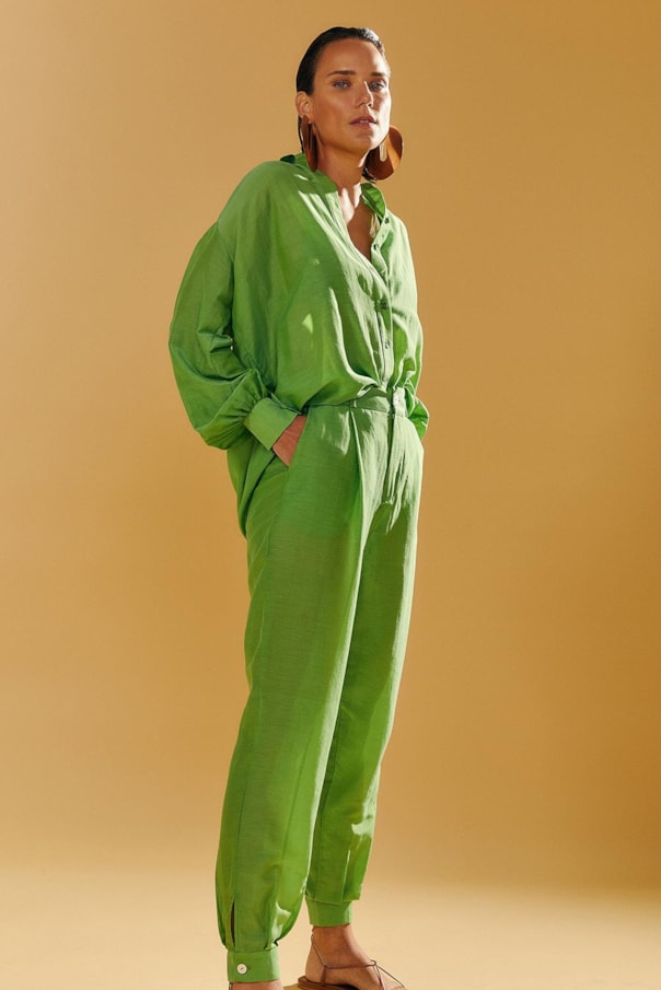 Calca Alfaiataria Lorena Botanico