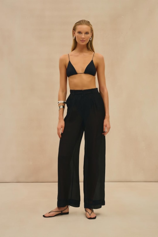 Calca Alfaiataria Marina