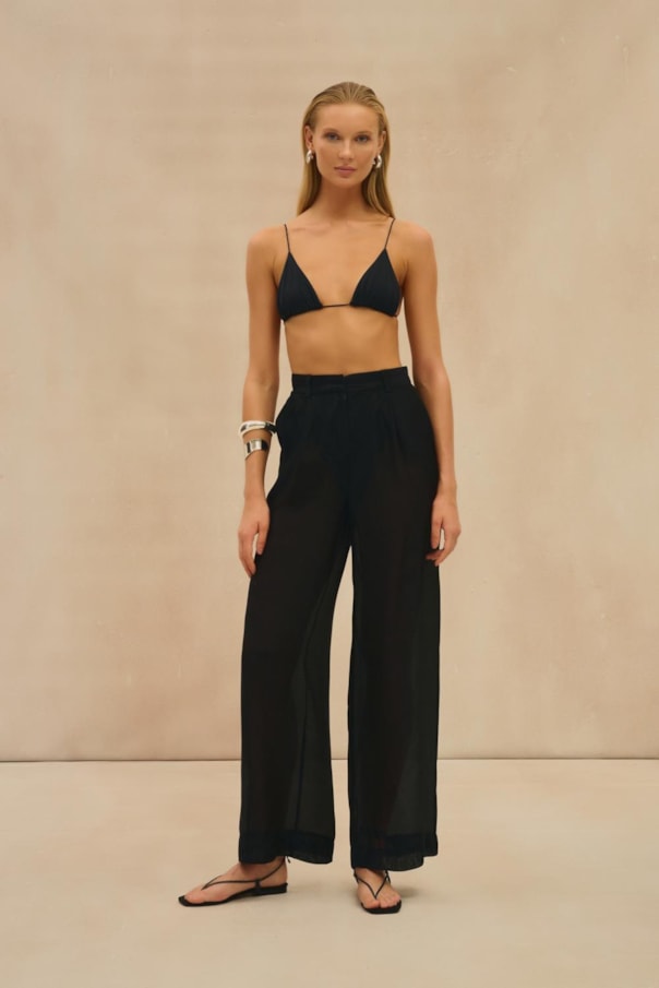 Calca Alfaiataria Marina