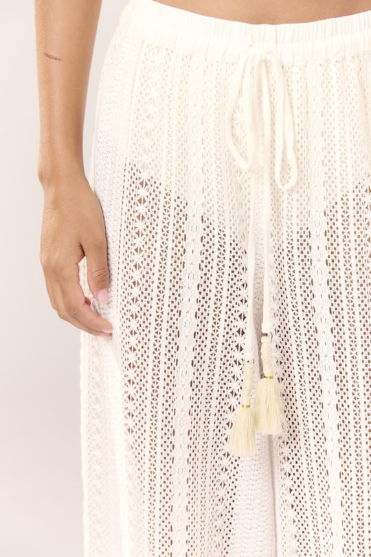 Imagem do produto Calca Cos Elastico Chochet Gal Liso