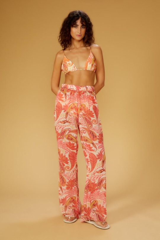 Imagem do produto Calca Florest Salmao