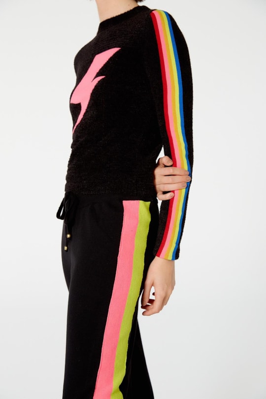 Imagem do produto Calca Jogging Tricot Rainbow