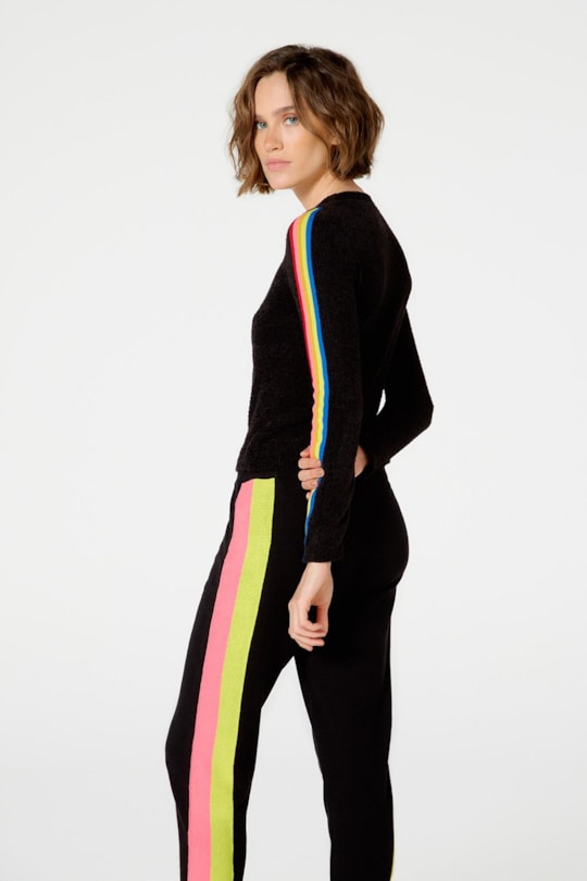 Imagem do produto Calca Jogging Tricot Rainbow