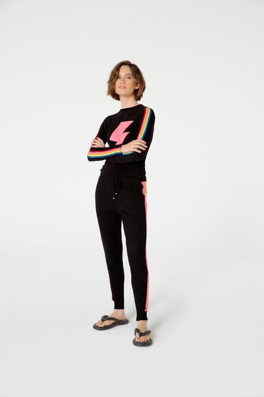 Imagem do produto Calca Jogging Tricot Rainbow
