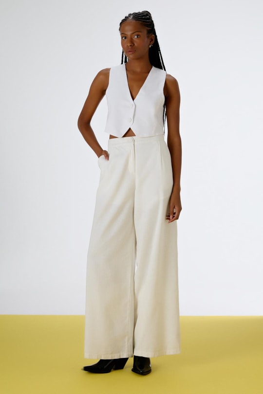 Imagem do produto Calca Longa Pantalona Liso Inv24