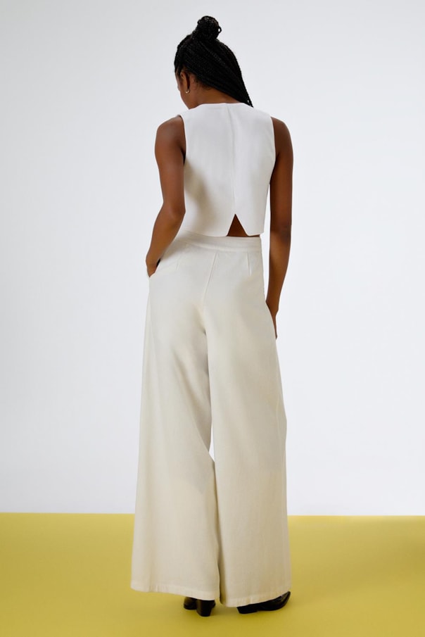 Calca Longa Pantalona Liso Inv24