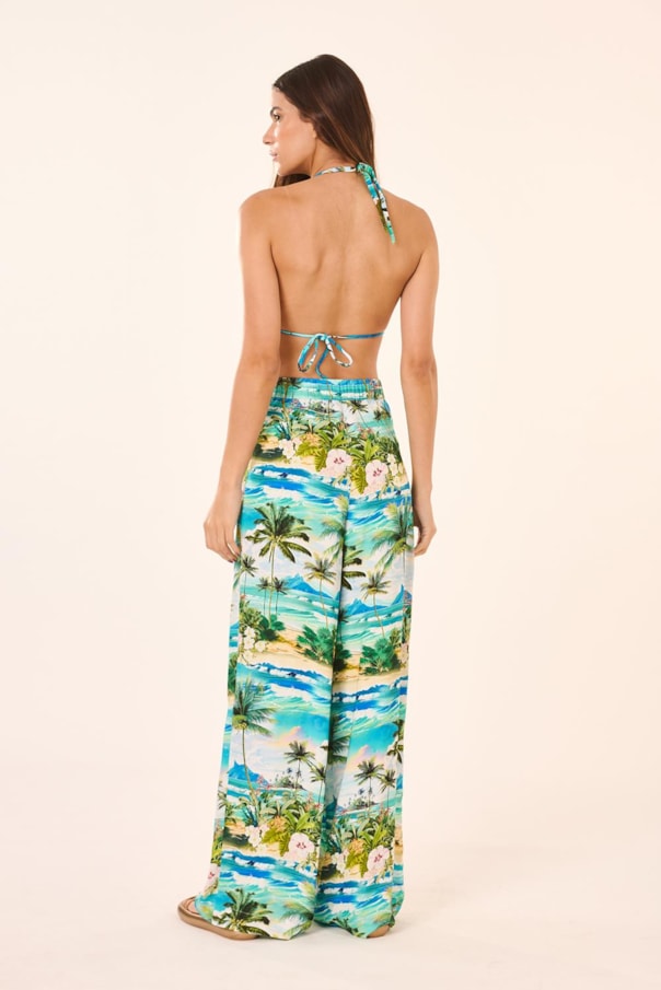 Calca Pantalona Elastico Costas Havai R.