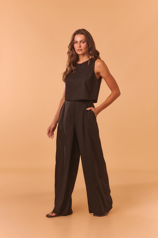 Calca Pantalona Elastico Costas Ver26