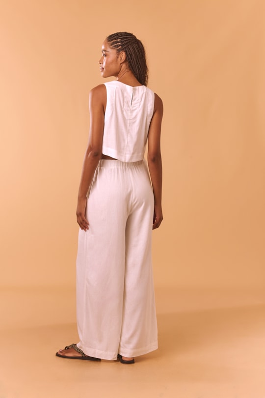 Calca Pantalona Elastico Costas Ver26