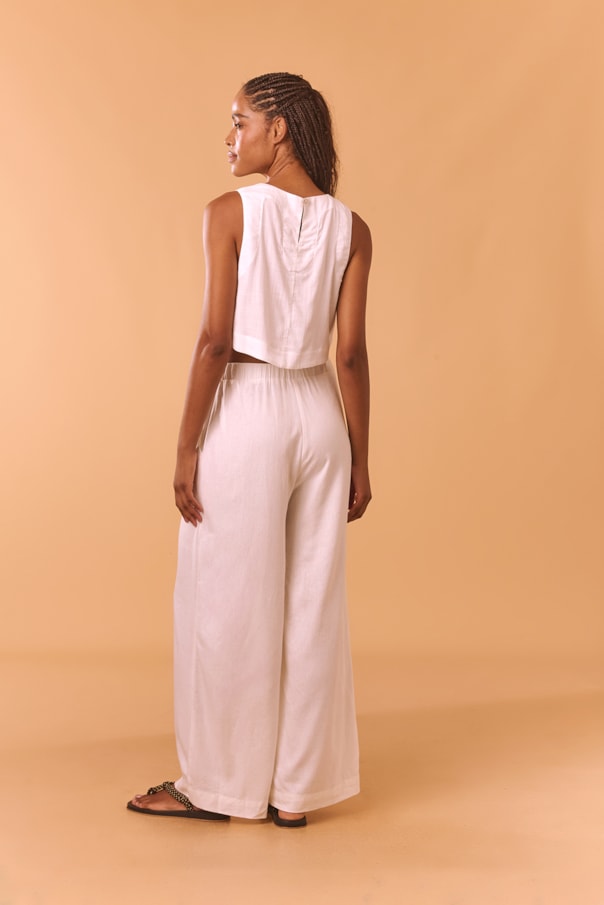 Calca Pantalona Elastico Costas Ver26