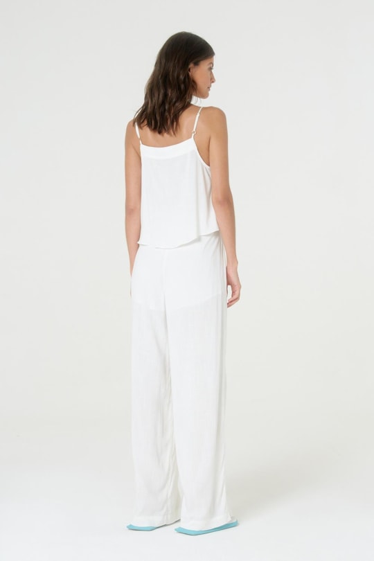 Imagem do produto Calca Pantalona Fivela Liso