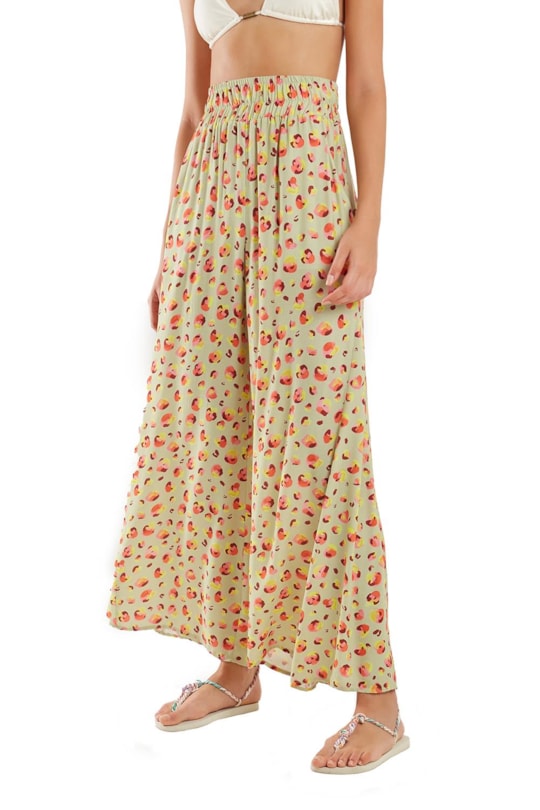 Imagem do produto Calça Pantalona Max Cos Leopardus