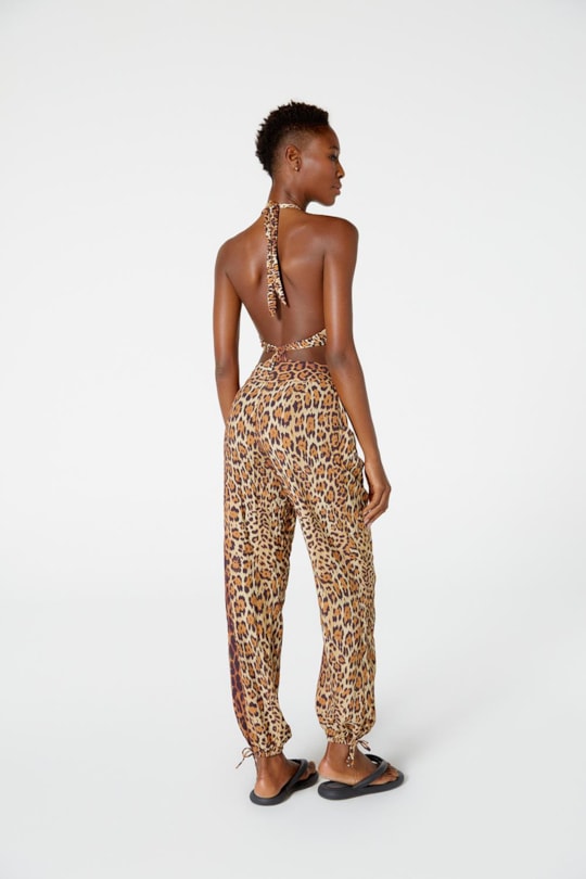 Imagem do produto Calca Prega Elastico Pintada