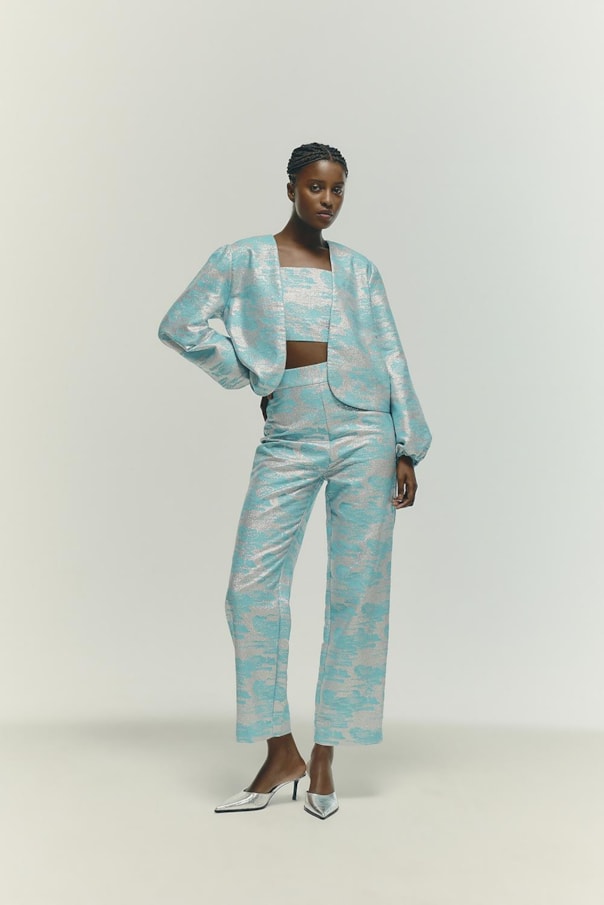 Calca Re Jacquard Americano