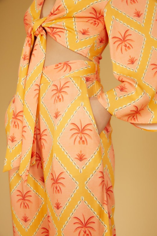 Imagem do produto Calca Reta Botao Breeze