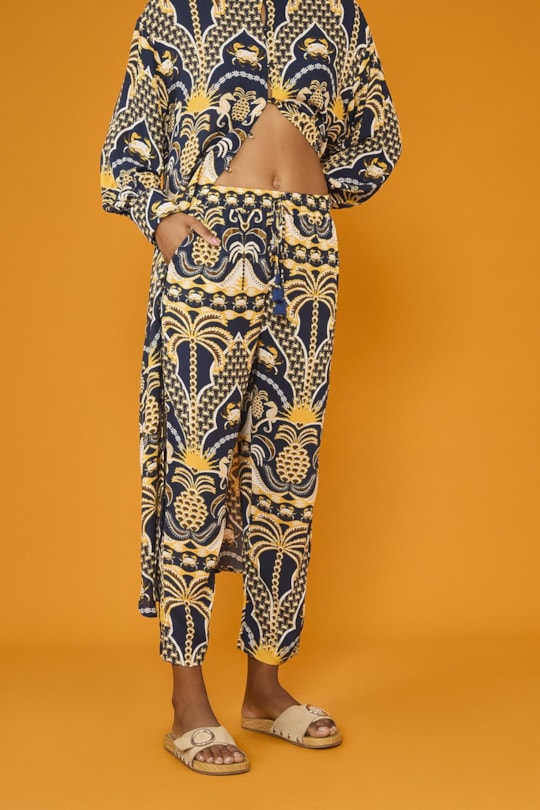 Imagem do produto Calca Reta Elastico Ceu De Kite