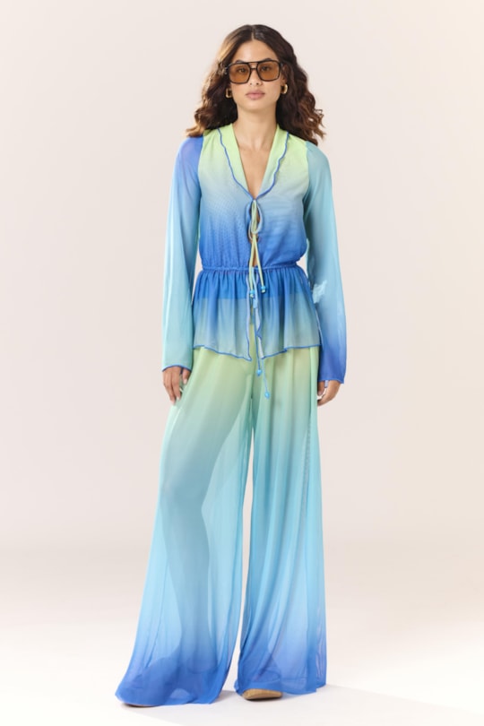 Imagem do produto Calca Transparencia Tule Degrade