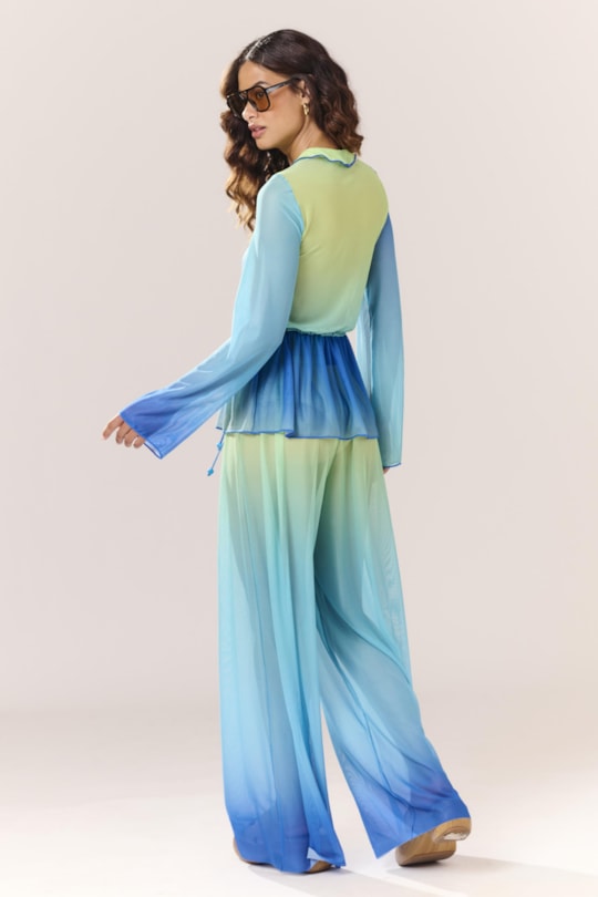 Imagem do produto Calca Transparencia Tule Degrade