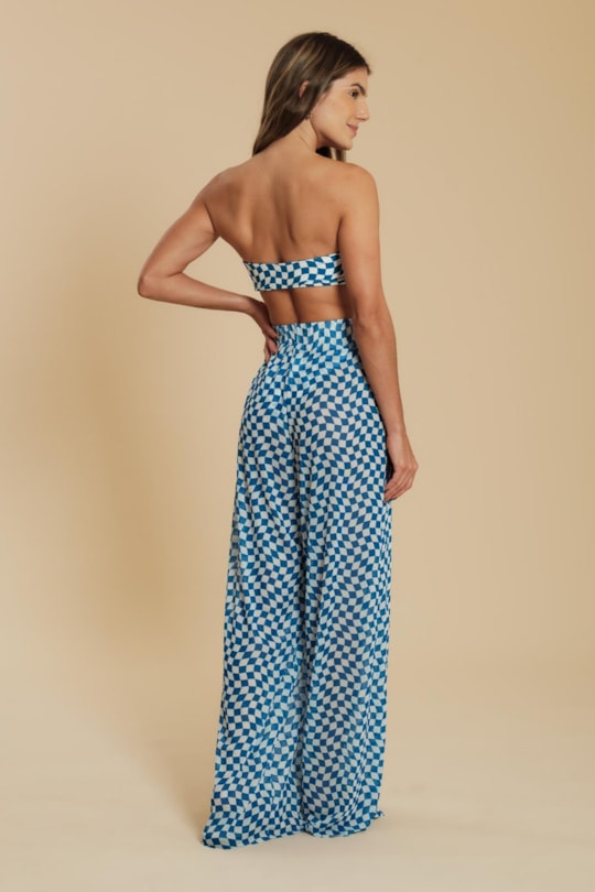 Imagem do produto Calca Transparencia Xadrez