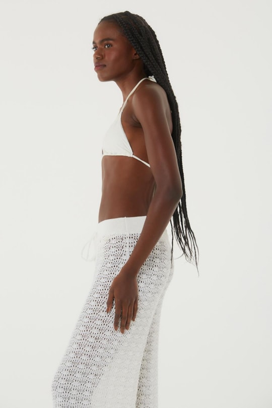 Imagem do produto Calca Tricot Ponteira Tassel Liso