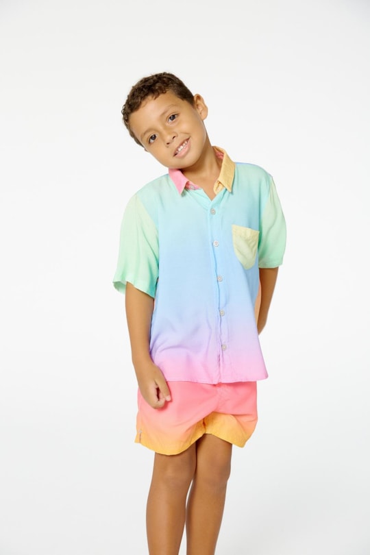 Imagem do produto Camisa Aaron Degrade Mentos (Inf)