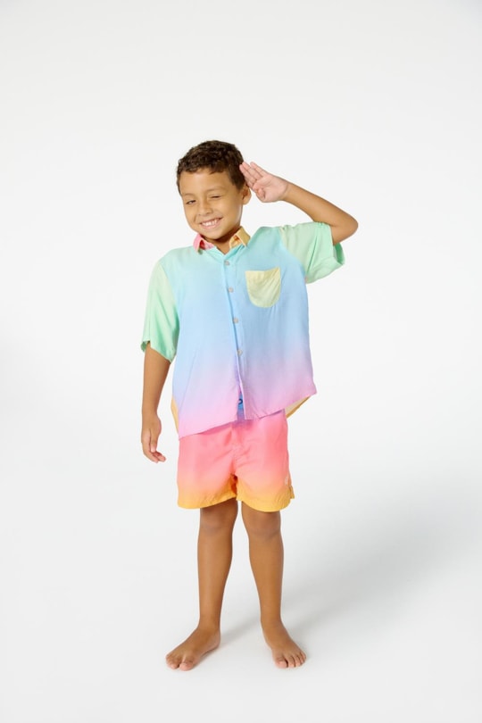 Imagem do produto Camisa Aaron Degrade Mentos (Inf)