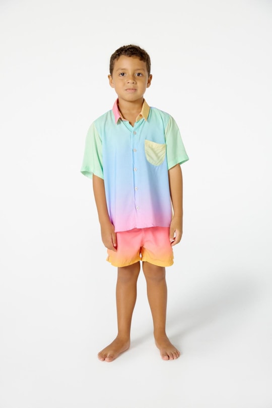 Imagem do produto Camisa Aaron Degrade Mentos (Inf)