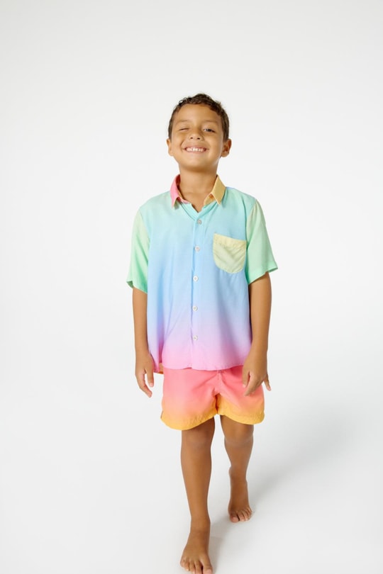 Imagem do produto Camisa Aaron Degrade Mentos (Inf)