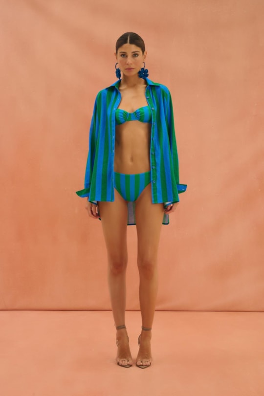 Camisa Ampla Alicia Est. Listrado